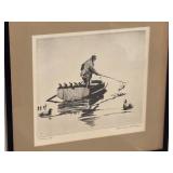 Framed Print, Picking Up by Churchill Ettinger