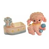 Two Adorable Vintage Children’s Planters