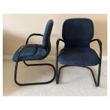 Pair of Steelcase Cantilever Base Chairs