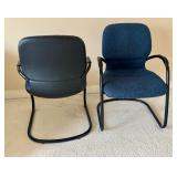 Pair of Steelcase Cantilever Base Chairs