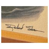 Vintage Framed Mallard Duck Print by Richard Sloan