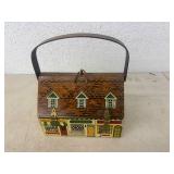 Vintage Wooden Purse