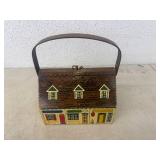 Vintage Wooden Purse