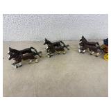 Cast Iron Horse Pulled Wagon