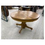 Round Oak Dining Table