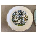 North Dakota Collectible Plates