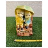 American Bisque Sweethearts Cookie Jar - No Top