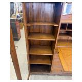 Antique Side by Side Victorian Oak Secretary