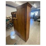 Antique Side by Side Victorian Oak Secretary