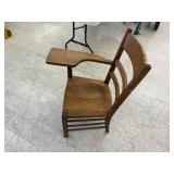 Wood Chair Desk