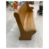 Angled Church Pew