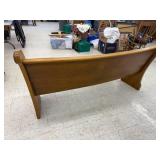 Angled Church Pew