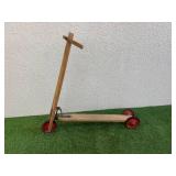 Vintage Wood Scooter