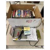 VCR/DVD Player & VHS Tapes