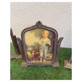 Vintage Swivel Frames & Coat Rack