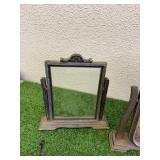 Vintage Swivel Frames & Coat Rack