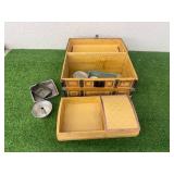 Antique Doll Chest & Contents