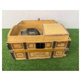 Antique Doll Chest & Contents
