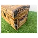 Antique Doll Chest & Contents