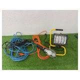 Shop Light & Extension Cords
