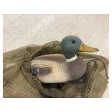 Mesh Backpack of Duck Decoys