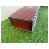Vintage Wood Box & Hand Tools
