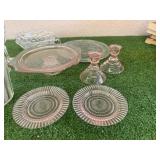 Glass Ice Bucket & Glassware