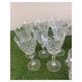 Glass Ice Bucket & Glassware