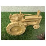Bells, Wood Tractor, Ratchet Tie Down
