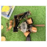 Bells, Wood Tractor, Ratchet Tie Down