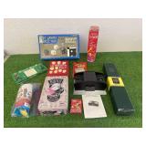 Games, Card Shuffler, Dart Board