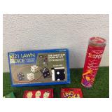 Games, Card Shuffler, Dart Board