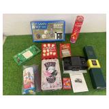 Games, Card Shuffler, Dart Board
