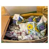 Baskets & Fabric