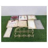 Bottle Carrier & Handkerchiefs