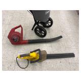 Lawn Spreader, Leaf Blower & Hedge Trimmer