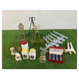 Salt & Pepper Shakers & Frame Holders