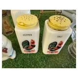 Salt & Pepper Shakers & Frame Holders
