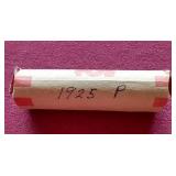 1925 Wheat Penny Roll