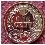 1 oz Copper Round - "1877 Indian Penny"