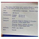 1986 Uncirculated Statue of Liberty Half Dollar