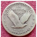 1927-S Standing Liberty Quarter - Key Coin!