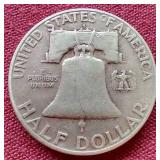 1952-S Franklin Half Dollar - Better Date