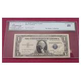 XF 1935-D Silver Certificate $1 Note From Rickey Collection