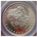 1881-O Morgan Dollar - ANACS MS61