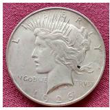 1926-D Peace Dollar
