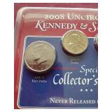 2008 Uncirculated Kennedy & Sacagawea Coins