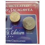 2008 Uncirculated Kennedy & Sacagawea Coins