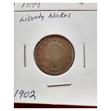 (4) Liberty "V" Nickels