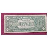 1963 $1 Note With Cool Serial Number - "99992222"